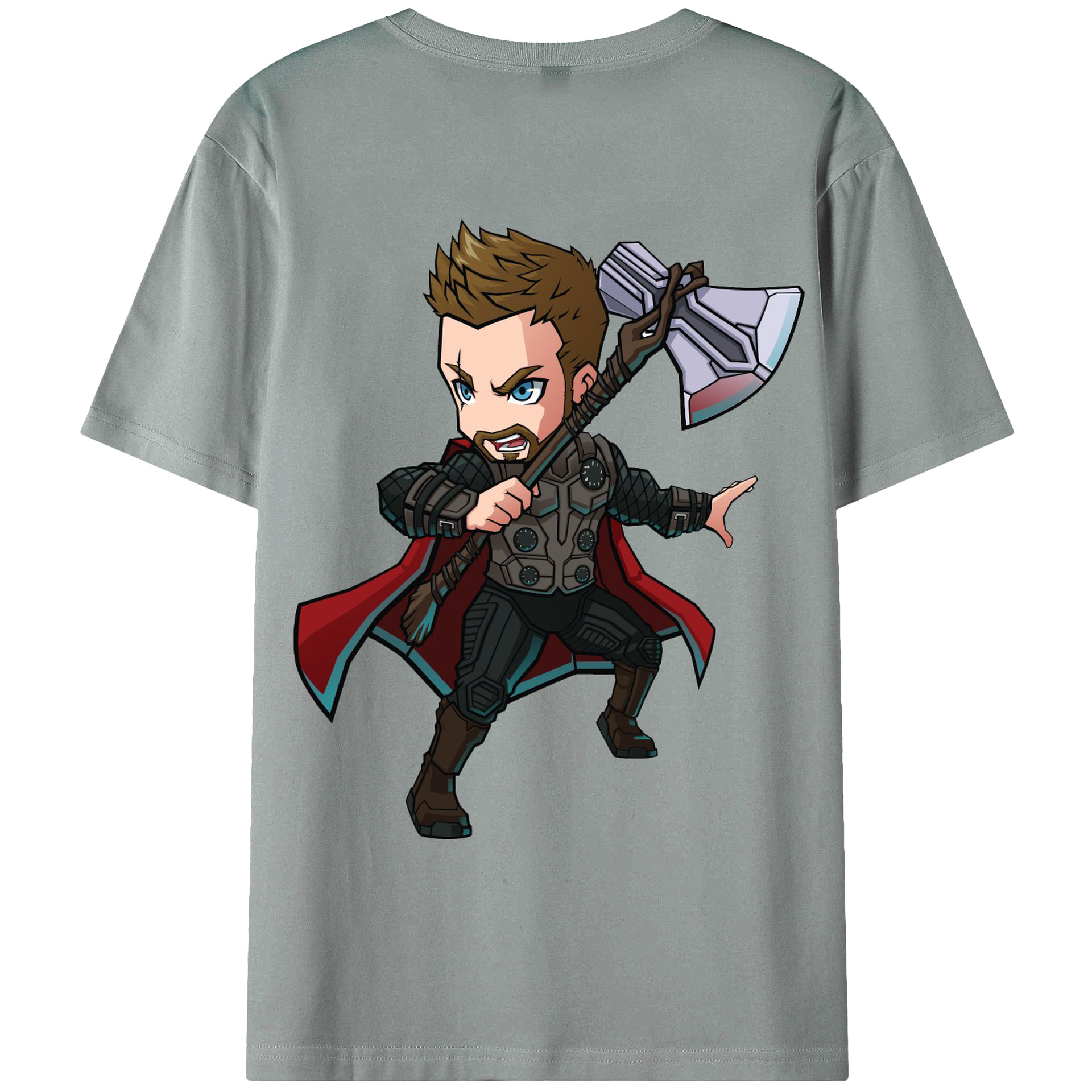 （画像用） アベンジャーズ The Avengers 綿100％ メンズ半袖Tシャツ（バックプリント） 通気性
